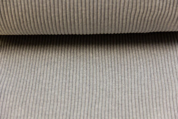 Grobstrickbündchen, Strickschlauch, hellgrau, 0,5 m